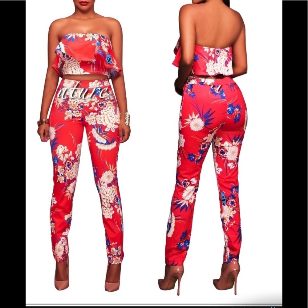 Princiana’s Sunshine Floral two piece set